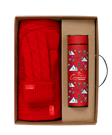 Набор с теплым пледом