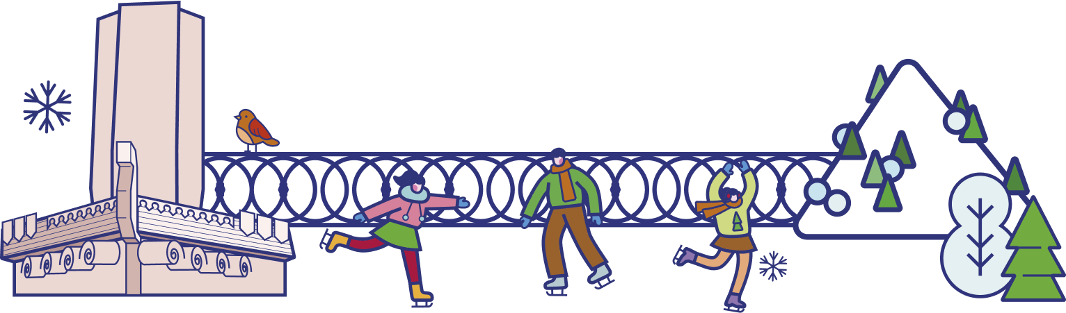 Иллюстрация зимняя самара